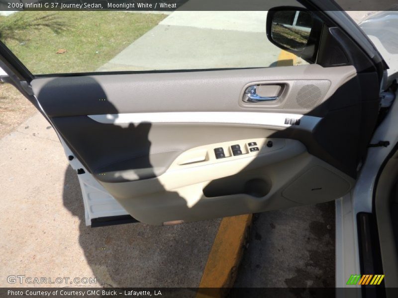 Moonlight White / Wheat 2009 Infiniti G 37 Journey Sedan
