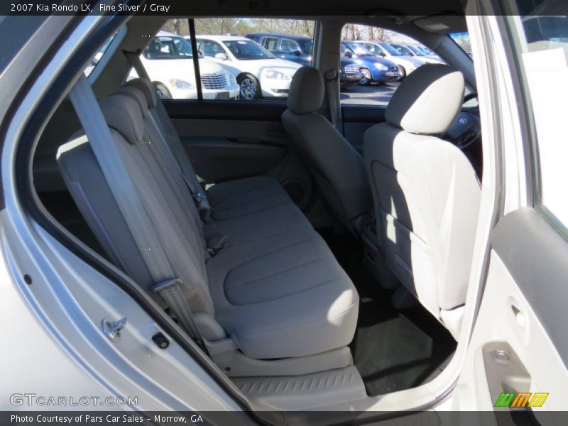 Fine Silver / Gray 2007 Kia Rondo LX