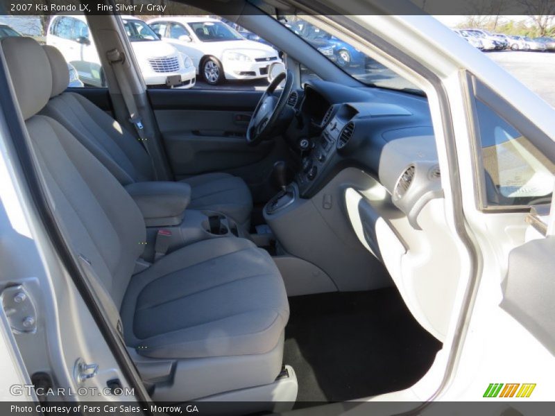 Fine Silver / Gray 2007 Kia Rondo LX