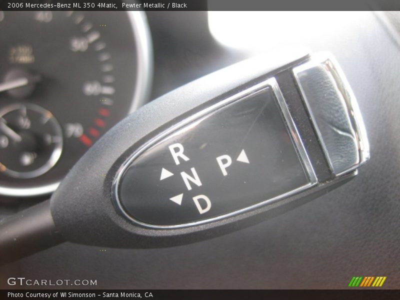 Pewter Metallic / Black 2006 Mercedes-Benz ML 350 4Matic