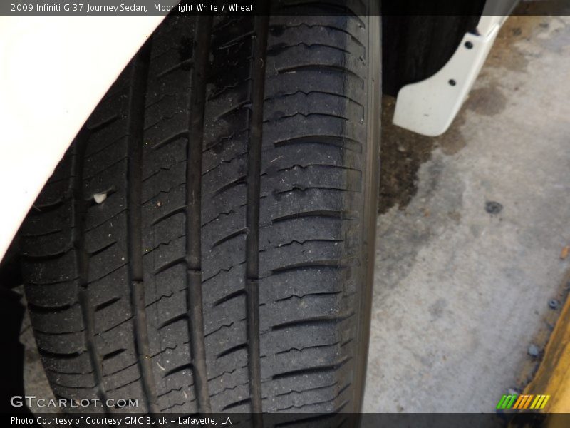 Moonlight White / Wheat 2009 Infiniti G 37 Journey Sedan