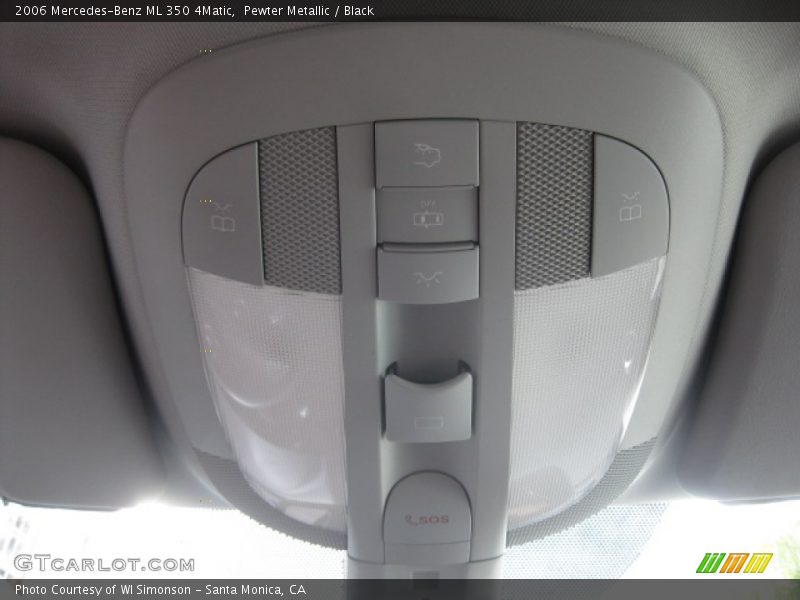 Pewter Metallic / Black 2006 Mercedes-Benz ML 350 4Matic