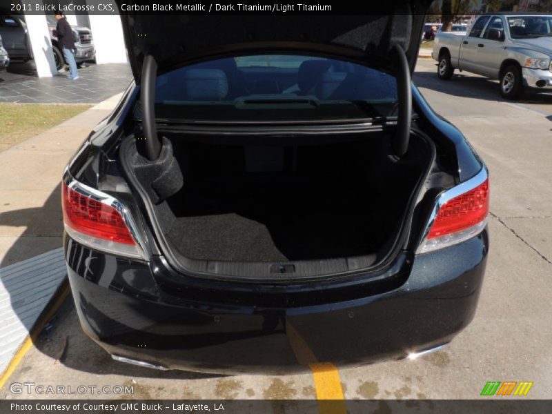 Carbon Black Metallic / Dark Titanium/Light Titanium 2011 Buick LaCrosse CXS