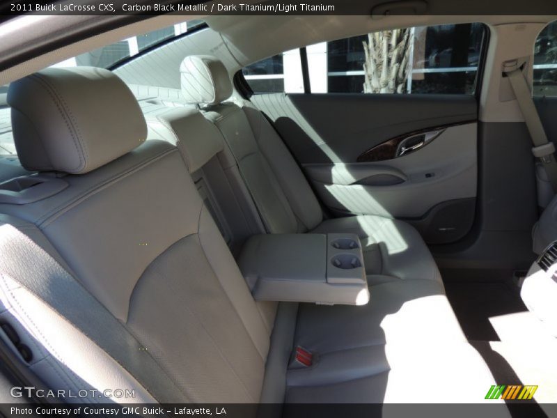 Carbon Black Metallic / Dark Titanium/Light Titanium 2011 Buick LaCrosse CXS