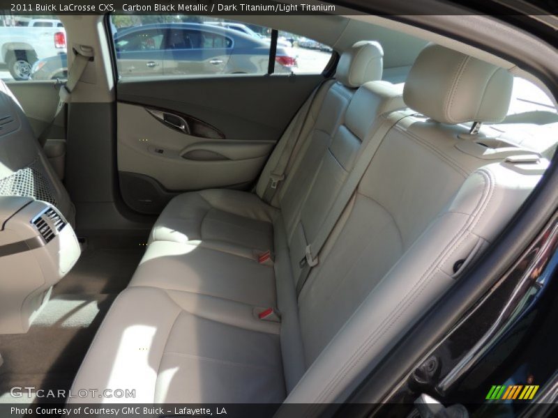 Carbon Black Metallic / Dark Titanium/Light Titanium 2011 Buick LaCrosse CXS