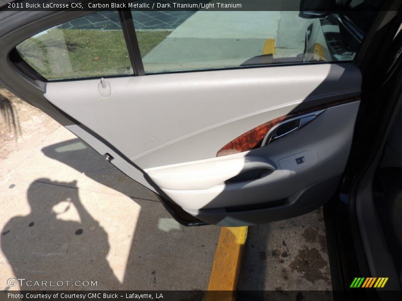 Carbon Black Metallic / Dark Titanium/Light Titanium 2011 Buick LaCrosse CXS