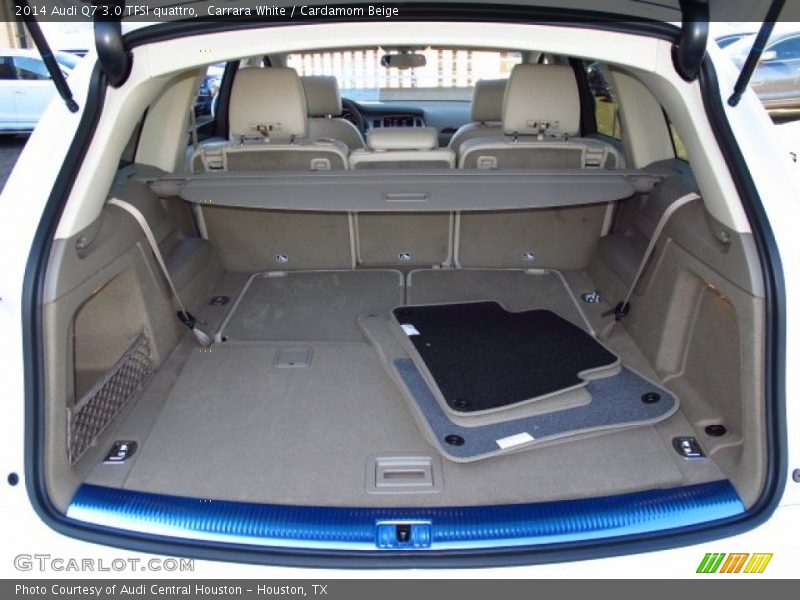 Carrara White / Cardamom Beige 2014 Audi Q7 3.0 TFSI quattro