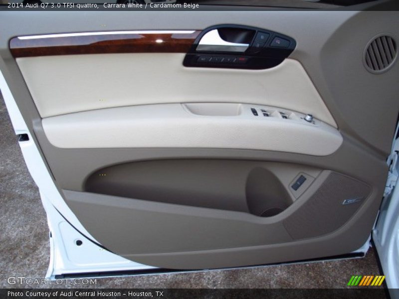 Carrara White / Cardamom Beige 2014 Audi Q7 3.0 TFSI quattro