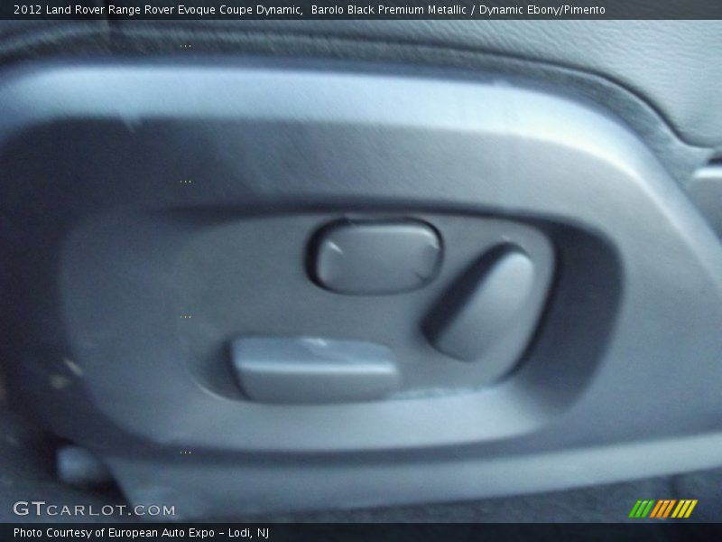 Barolo Black Premium Metallic / Dynamic Ebony/Pimento 2012 Land Rover Range Rover Evoque Coupe Dynamic
