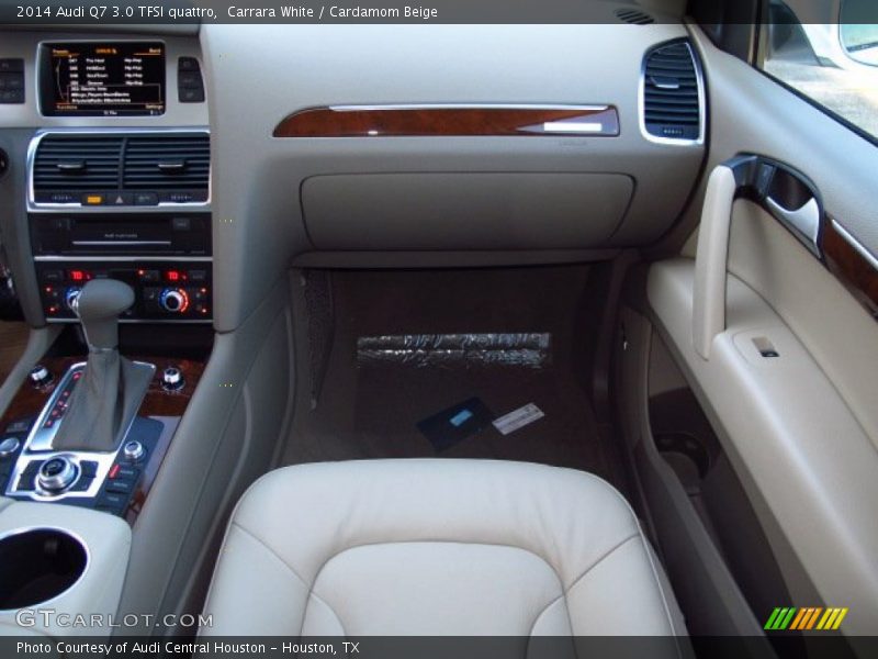 Carrara White / Cardamom Beige 2014 Audi Q7 3.0 TFSI quattro