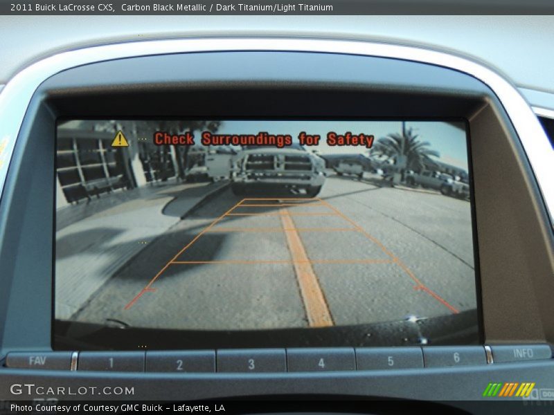 Carbon Black Metallic / Dark Titanium/Light Titanium 2011 Buick LaCrosse CXS