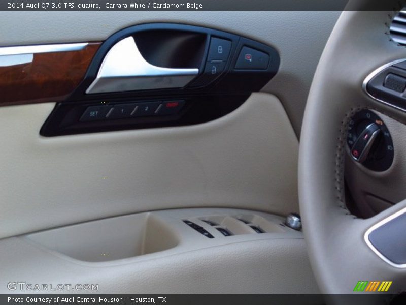Carrara White / Cardamom Beige 2014 Audi Q7 3.0 TFSI quattro