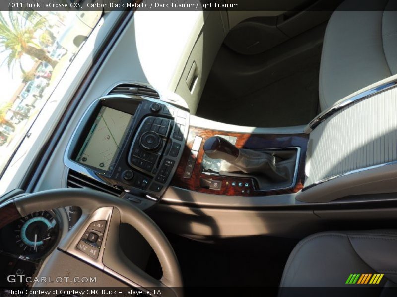 Carbon Black Metallic / Dark Titanium/Light Titanium 2011 Buick LaCrosse CXS