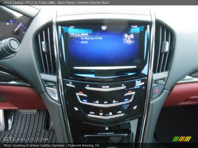 Black Raven / Morello Red/Jet Black 2014 Cadillac ATS 2.0L Turbo AWD