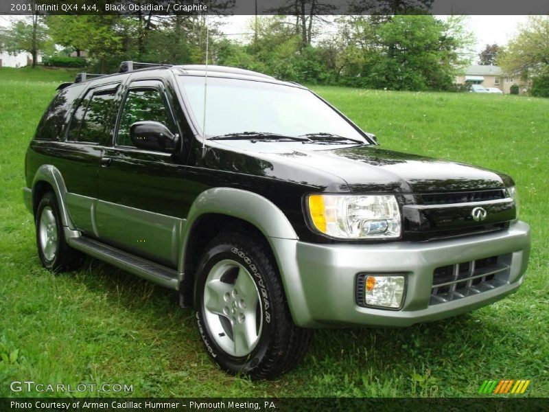 Black Obsidian / Graphite 2001 Infiniti QX4 4x4