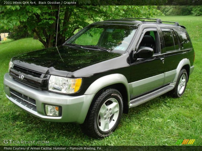 Black Obsidian / Graphite 2001 Infiniti QX4 4x4