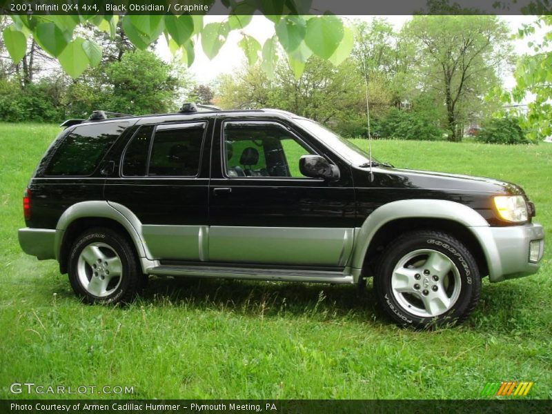 Black Obsidian / Graphite 2001 Infiniti QX4 4x4