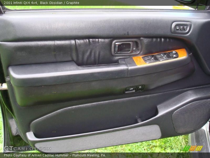Black Obsidian / Graphite 2001 Infiniti QX4 4x4