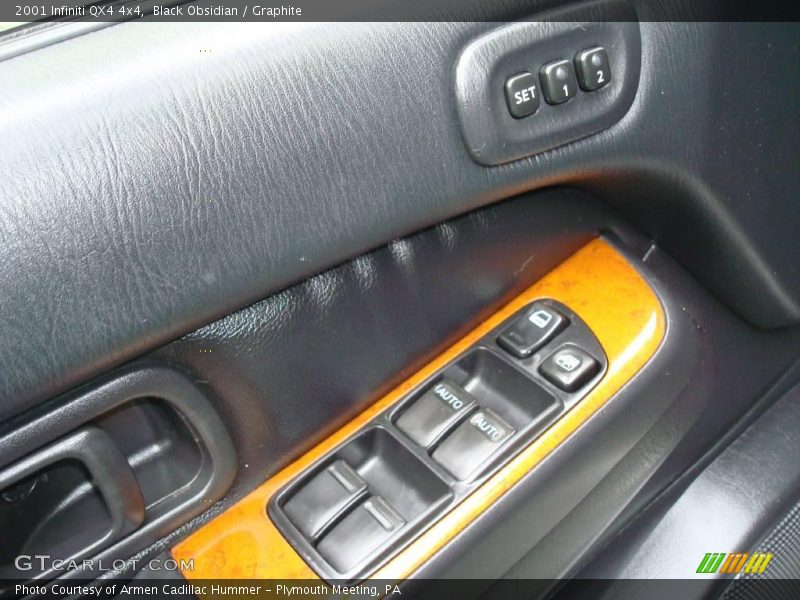 Black Obsidian / Graphite 2001 Infiniti QX4 4x4