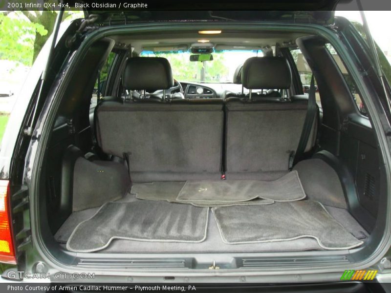 Black Obsidian / Graphite 2001 Infiniti QX4 4x4