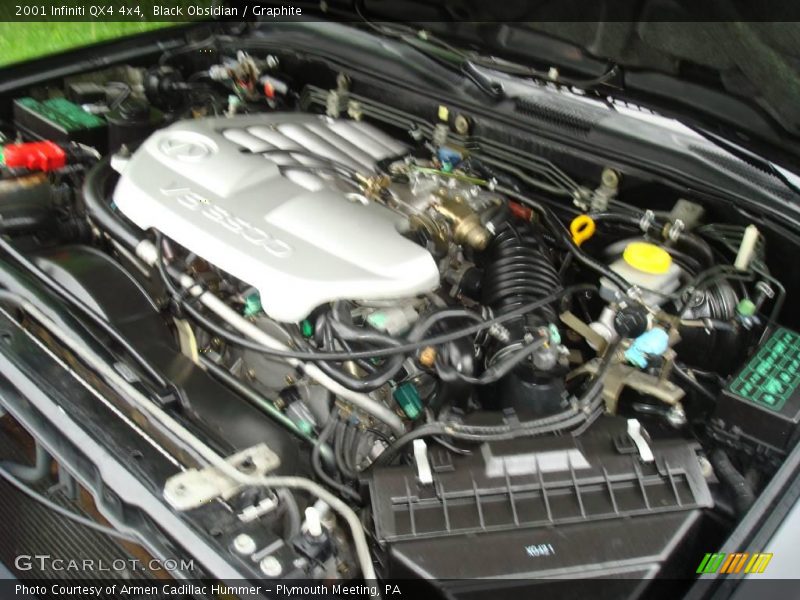 Black Obsidian / Graphite 2001 Infiniti QX4 4x4