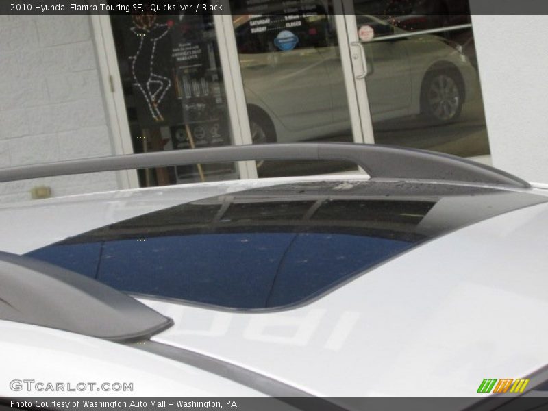 Quicksilver / Black 2010 Hyundai Elantra Touring SE