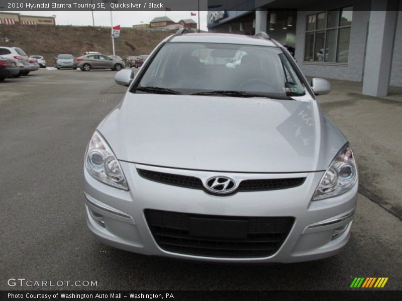 Quicksilver / Black 2010 Hyundai Elantra Touring SE