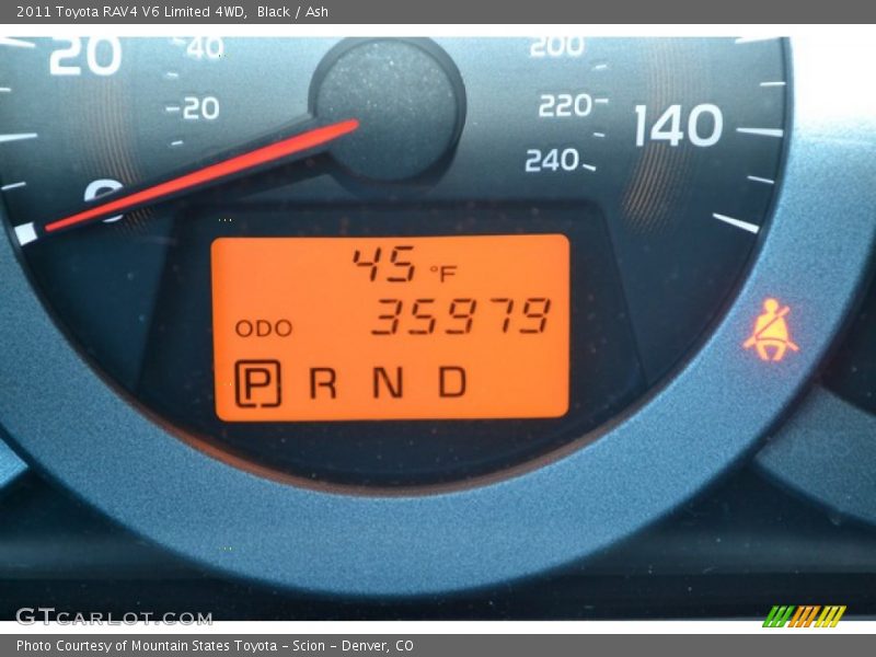 Black / Ash 2011 Toyota RAV4 V6 Limited 4WD