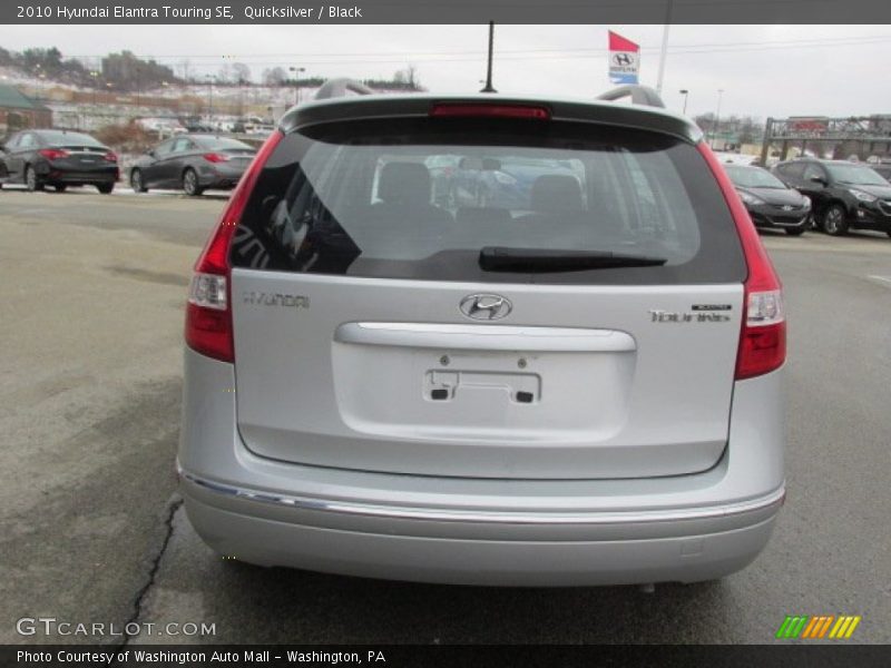 Quicksilver / Black 2010 Hyundai Elantra Touring SE