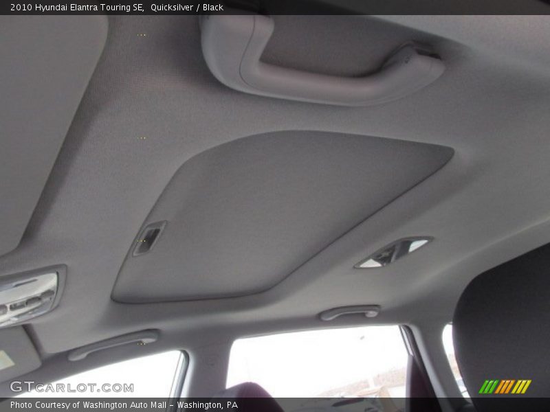 Quicksilver / Black 2010 Hyundai Elantra Touring SE