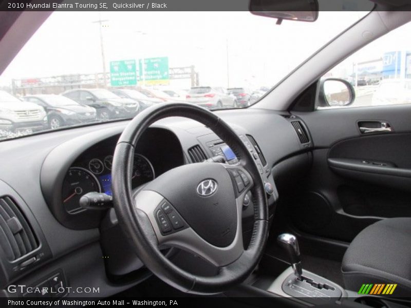 Quicksilver / Black 2010 Hyundai Elantra Touring SE