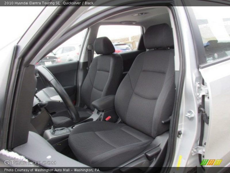 Quicksilver / Black 2010 Hyundai Elantra Touring SE