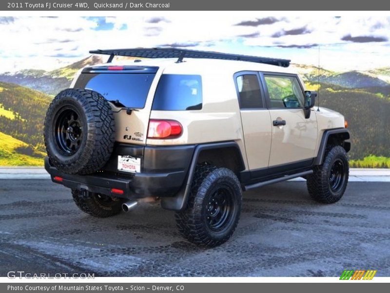 Quicksand / Dark Charcoal 2011 Toyota FJ Cruiser 4WD