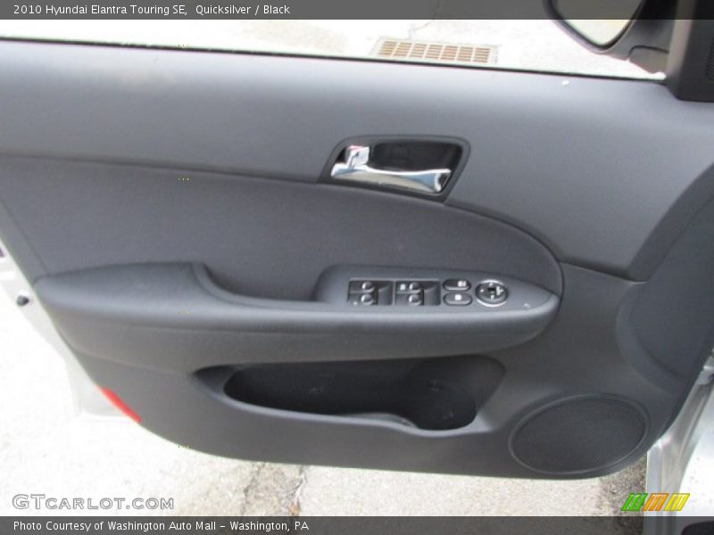 Quicksilver / Black 2010 Hyundai Elantra Touring SE