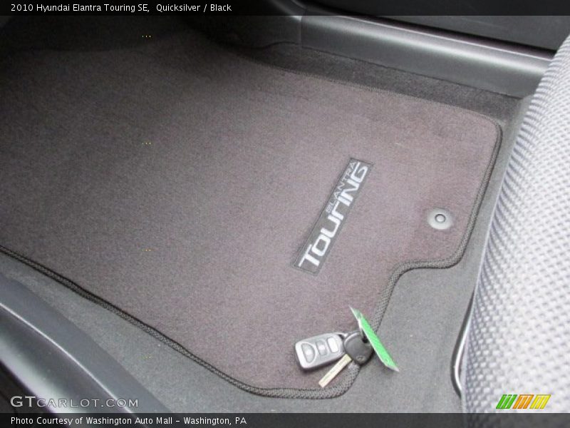 Quicksilver / Black 2010 Hyundai Elantra Touring SE