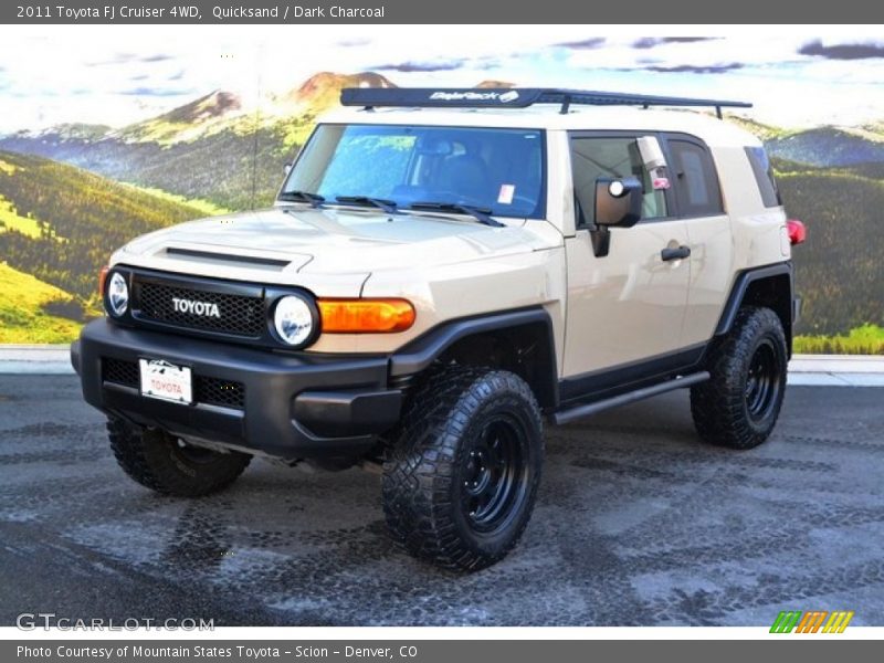 Quicksand / Dark Charcoal 2011 Toyota FJ Cruiser 4WD