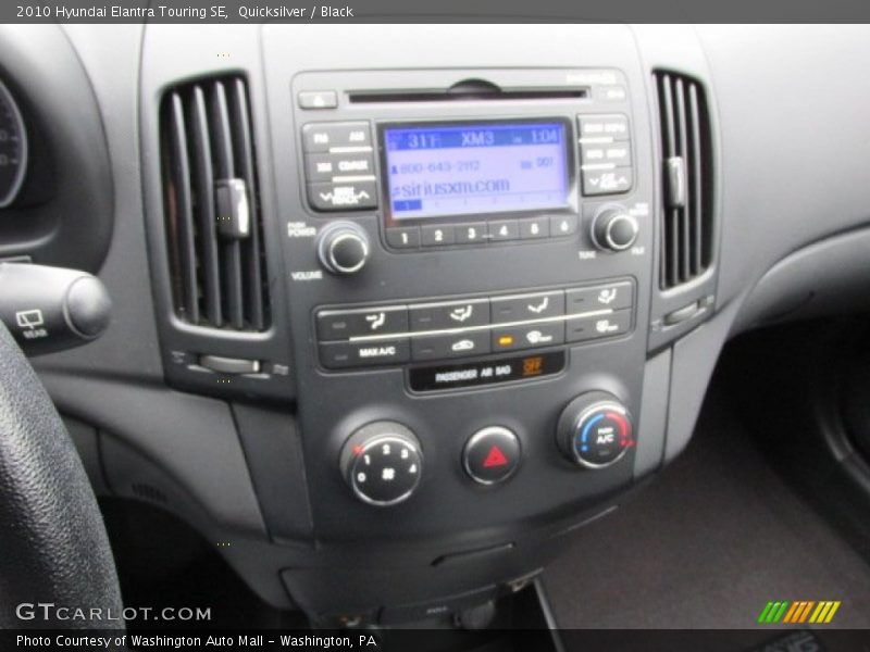 Quicksilver / Black 2010 Hyundai Elantra Touring SE