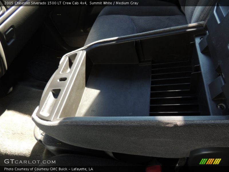 Summit White / Medium Gray 2005 Chevrolet Silverado 1500 LT Crew Cab 4x4