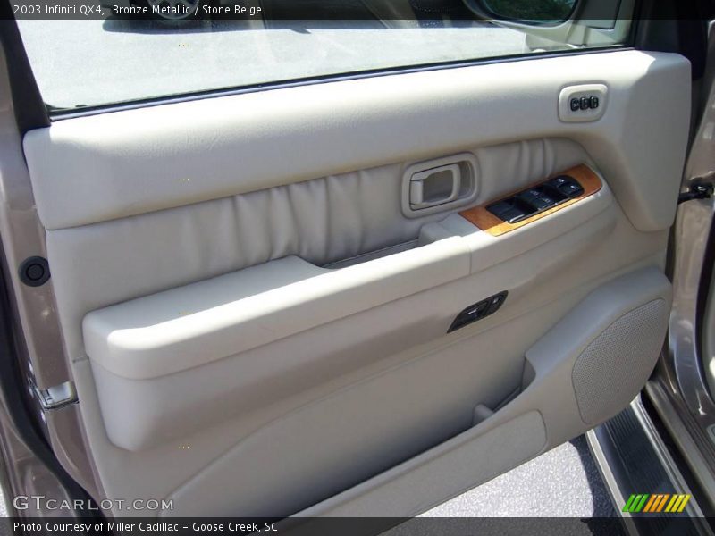 Bronze Metallic / Stone Beige 2003 Infiniti QX4