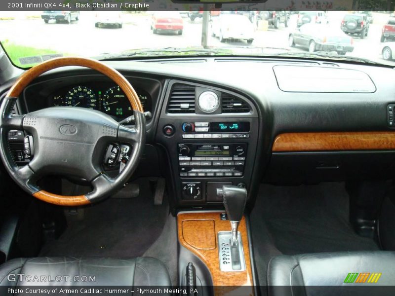 Black Obsidian / Graphite 2001 Infiniti QX4 4x4