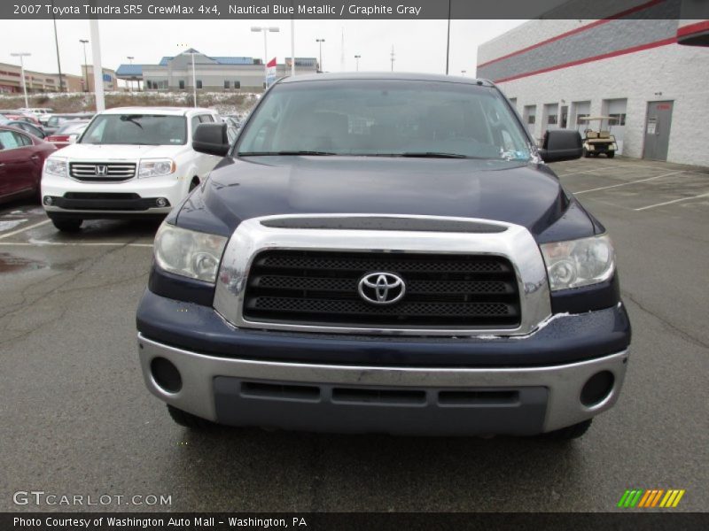 Nautical Blue Metallic / Graphite Gray 2007 Toyota Tundra SR5 CrewMax 4x4