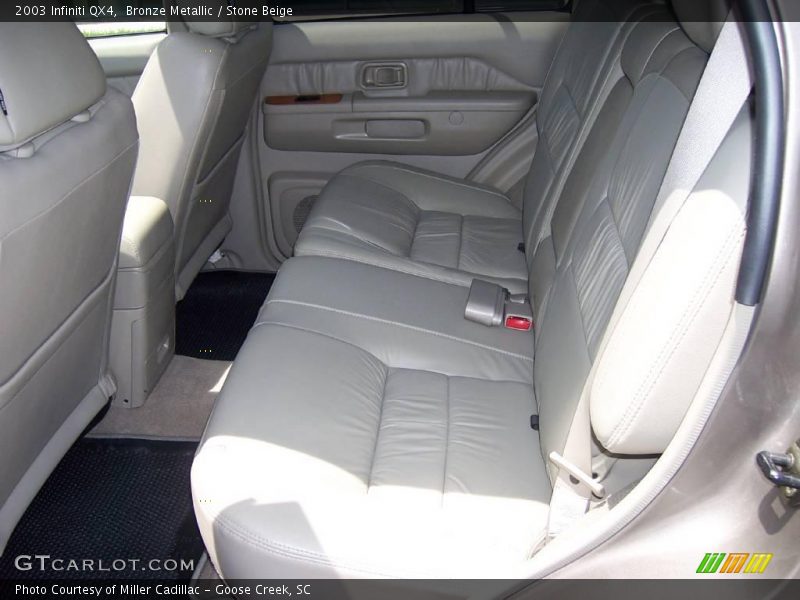 Bronze Metallic / Stone Beige 2003 Infiniti QX4
