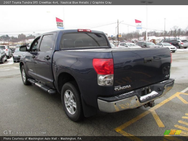 Nautical Blue Metallic / Graphite Gray 2007 Toyota Tundra SR5 CrewMax 4x4