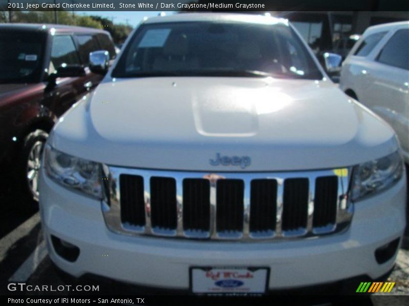 Stone White / Dark Graystone/Medium Graystone 2011 Jeep Grand Cherokee Limited