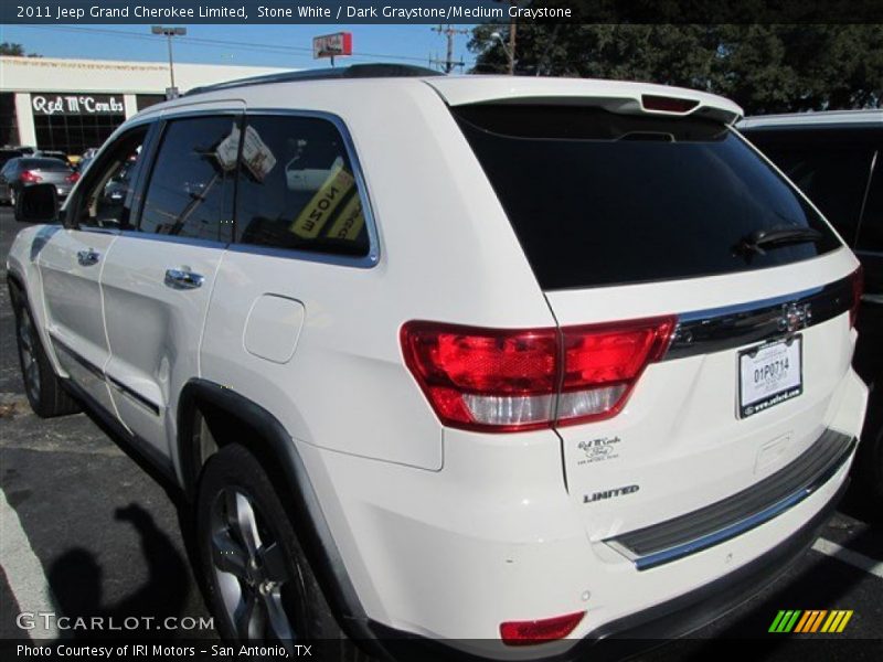 Stone White / Dark Graystone/Medium Graystone 2011 Jeep Grand Cherokee Limited