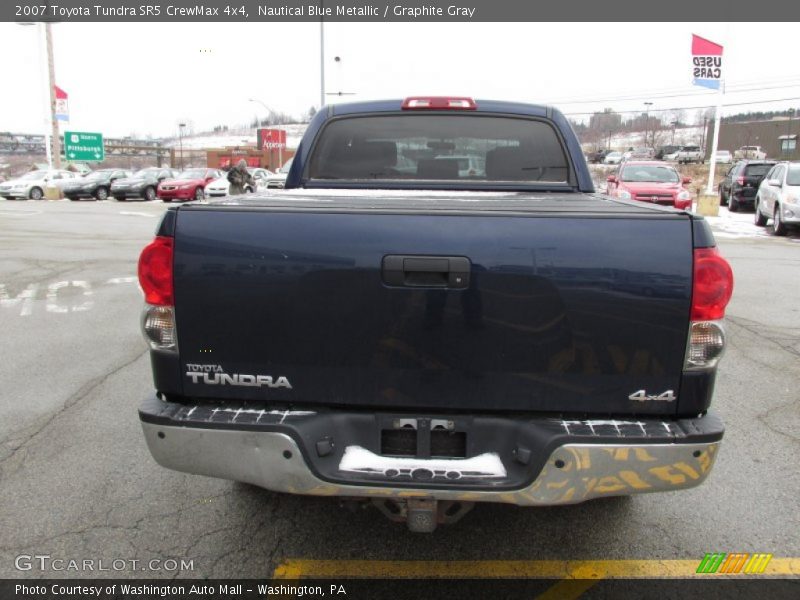 Nautical Blue Metallic / Graphite Gray 2007 Toyota Tundra SR5 CrewMax 4x4