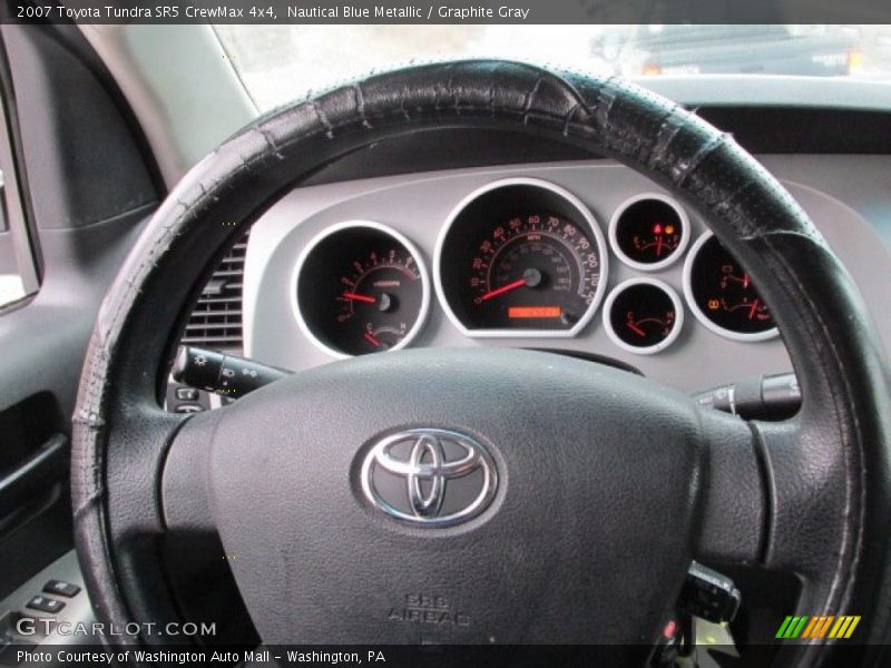 Nautical Blue Metallic / Graphite Gray 2007 Toyota Tundra SR5 CrewMax 4x4