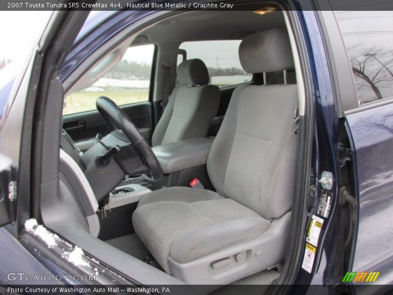 Front Seat of 2007 Tundra SR5 CrewMax 4x4