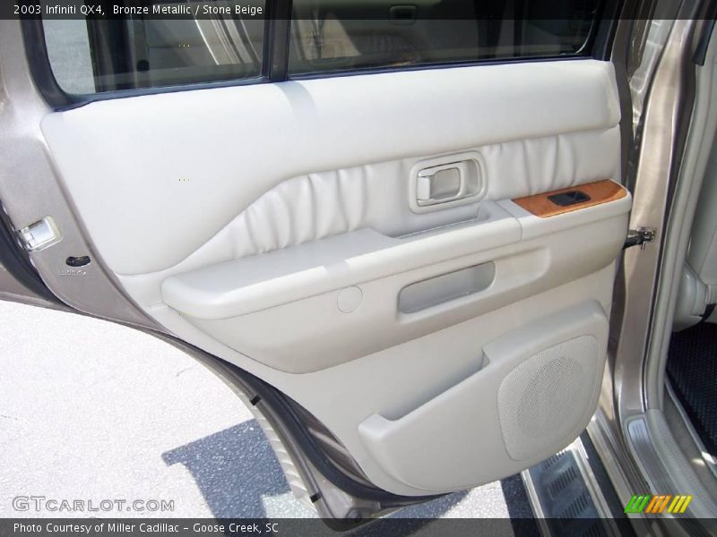 Bronze Metallic / Stone Beige 2003 Infiniti QX4