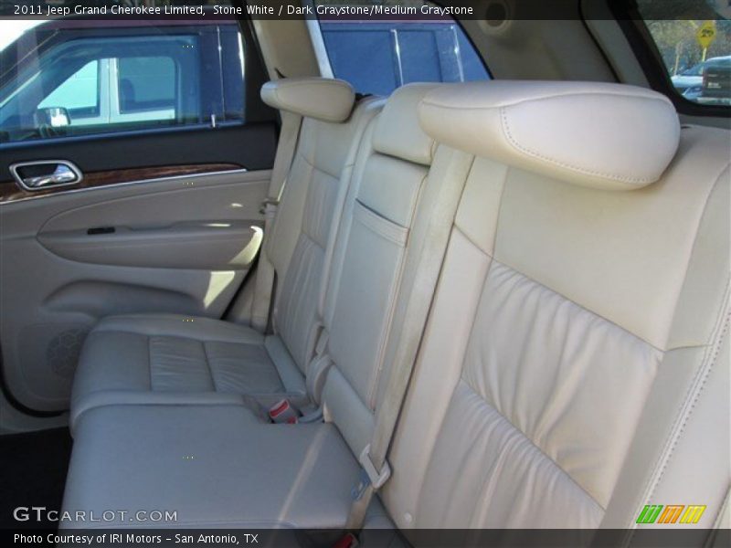 Stone White / Dark Graystone/Medium Graystone 2011 Jeep Grand Cherokee Limited